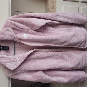 The North Face Women's Soft Pink Teddy Jacket